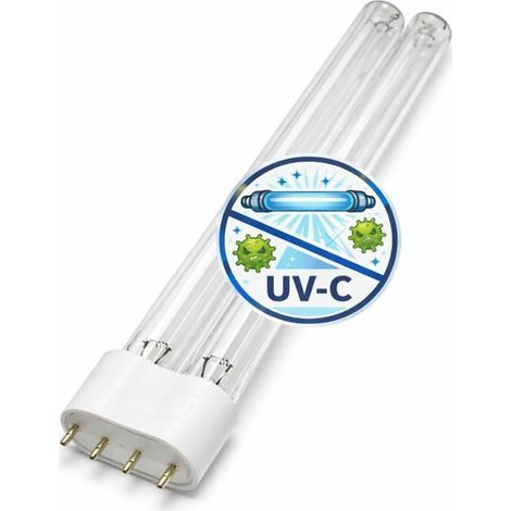 x 18W UVC Lamp, 4-pin base, 22.5cm length, for pond clarifier (1/5)