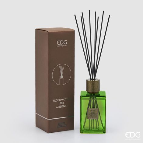 EDG Profumatore Bottiglia Quadrato Terra Di Sicilia 1200 ml H 22 cm