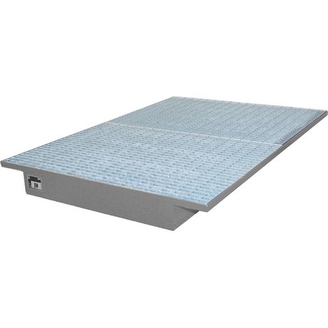 Bauer Einhängewanne EHW 1800, lackiert, Mausgrau