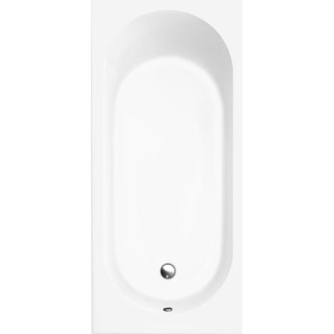 Villeroy & Boch – Baignoire droite 170 x 70 cm – Acrylique blanc – Forme rectangulaire – Pour robinetterie murale – Garantie 10 ans