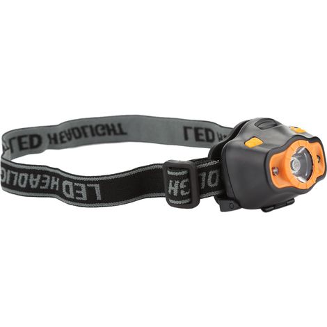 Lampe Frontale Automatique Capteur Étanche Réglable 90 Degrés Pour Camping Chasse Pêche Bricolage - 1 Pièce (1/5)