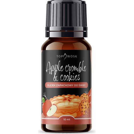 Aceite aromático con aroma a crumble de manzana y galletas, 10 ml