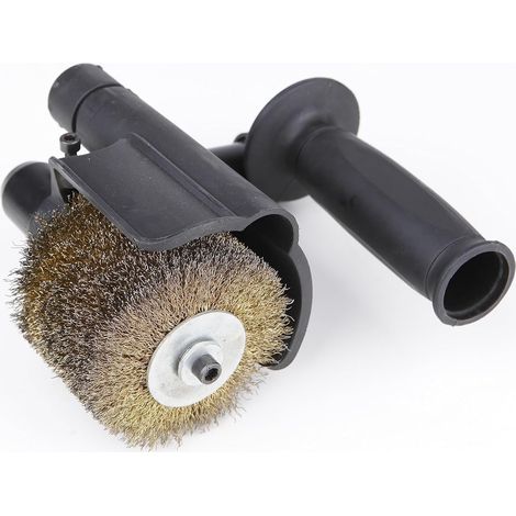 Wire Brush for Drill Accessories for Cleaning Rust, Stripping and Abrasive Wire Drawing Wheel Brush Kit for 1/4 Inch Drill Rods (1/5)