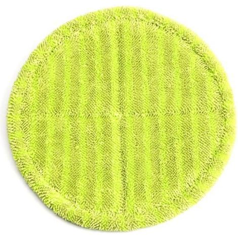 10 Tampons en microfibre, système Duopad, lavables en machine, pour nettoyeur vapeur Steam Twister et sols divers (1/5)