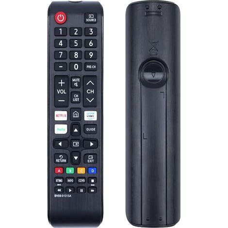 Remplacement Télécommande Universelle de Rechange pour Samsung Smart Universelle Télécommande pour Samsung Smart TV Télécommande de Rechange Compatible avec Tous Les Téléviseurs Samsung Télév (1/5)