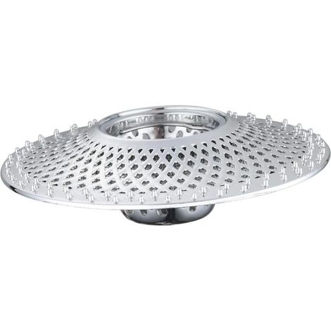 Filtre de Bonde de Douche avec Récupérateur de Cheveux, Crépine pour Baignoire et Lavabo (1/5)