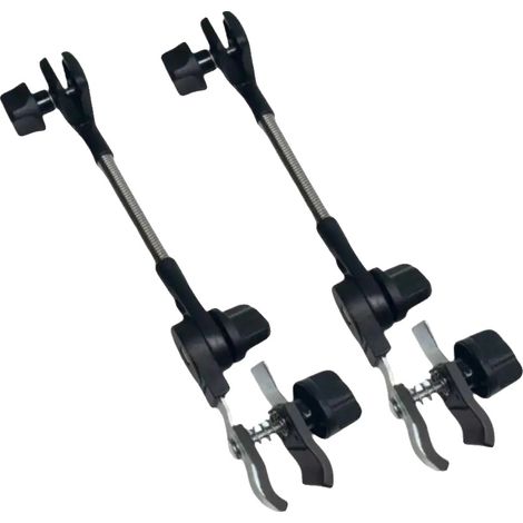 Soporte para sombrilla de silla de exterior, rotación de 360°, abrazadera ajustable, 2 unidades. (1/2)