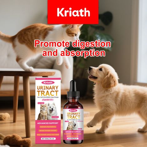 Gouttes de soin douces pour chats et chiens, apportant confort et vitalité en complément alimentaire – 60 ml (1/5)