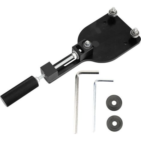 Coupe-filtre à huile en alliage de zinc haute efficacité 77750 facile à utiliser pour une plage de coupe de filtre de 2 à 3/8 po à 5 po noir (1/5)