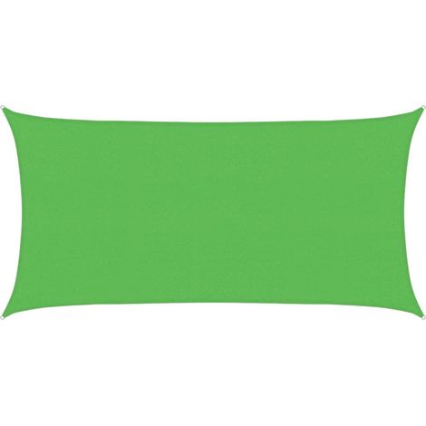 Maison Exclusive - Sonnensegel 160 g/m² Hellgrün 2,5x4,5 m HDPE