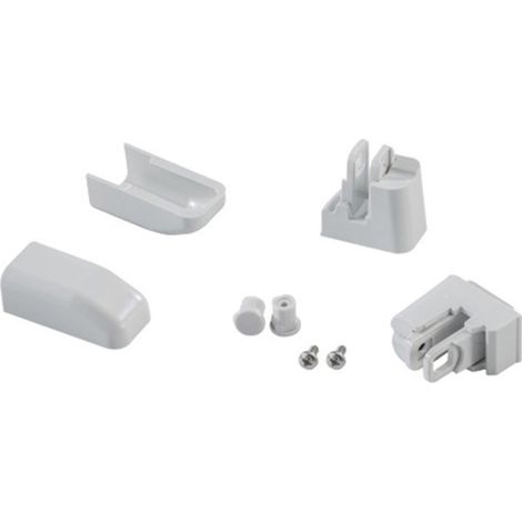 Ricambio kit gancio inferiore antina grigio box doccia 2b KIT42A8