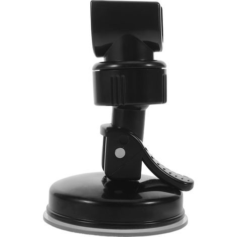 Support de douche à ventouse POPETPOP noir, support de douchette monobloc, sans adhésif pour salle de bain (1/5)