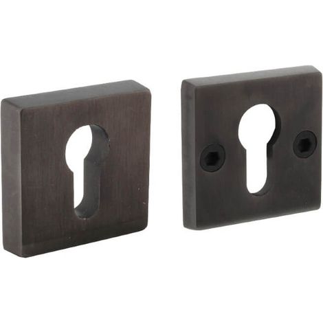 Rosace de sécurité SKG3 carré anthracite - 375270US (1/2)