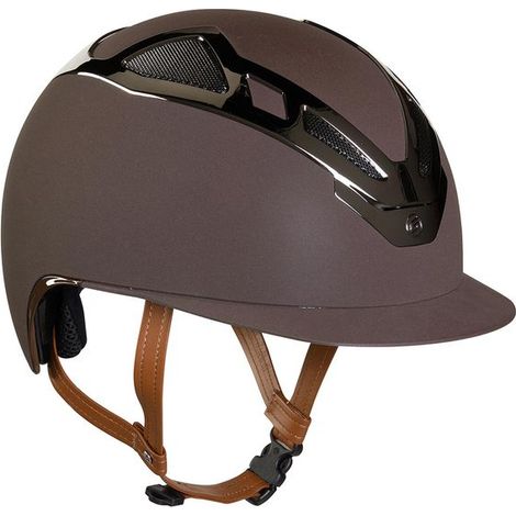 Casco equitazione Suomy apex chrome brown matt: 61 cm, Marrone