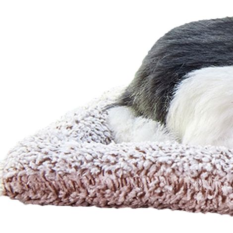 Peluche Chien au charbon actif, purificateur d'air et éliminateur d'odeurs, figurine d'animal de compagnie endormi pour voiture, maison ou bureau (1/5)