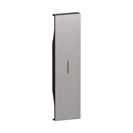 L.Now - Cover Illuminabile 1 Modulo - Steel (Bticino Cod. Ks01)