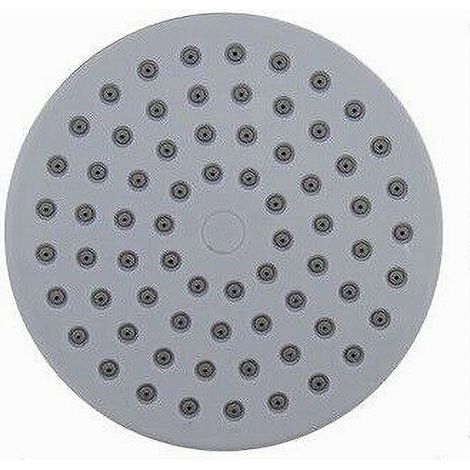 TRADE SHOP - Soffione Per Doccia Rotondo 11 Cm Ugelli Fori Bagno Miscelatore Attacchi 69284 -