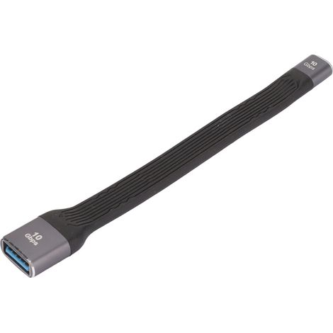 Adattatore da USB-C a USB resistente, flessibile e portatile, compatibile con dispositivi USB esterni plug-and-play, adattatore da USB 3.0 a USB-C, velocità di trasferimento dati fino a 10 Gbps, ideal