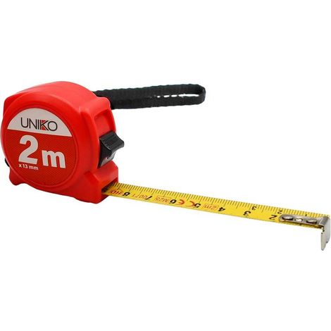FLESSOMETRO PROFESSIONALE 'UNIKO' mt.2 x 13 mm