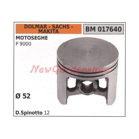 Pistón motosierra P 9000 Ø  52 mm DOLMAR 017640