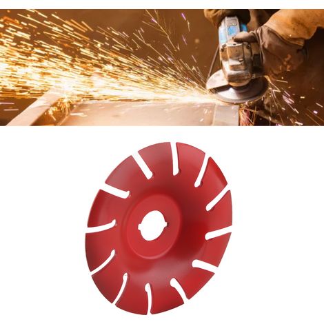 Disque de ponçage pour meuleuse d'angle, type 125, rouge (1/5)
