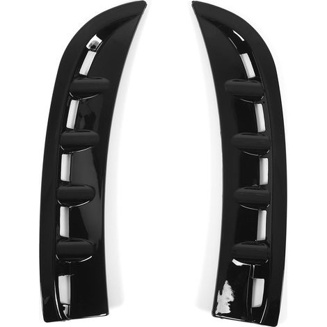 Paire d'ailettes latérales pare-chocs avant gauche et droite protecteur splitters brillant noir pour Mercedes CLS C257 AMG-Line (1/5)