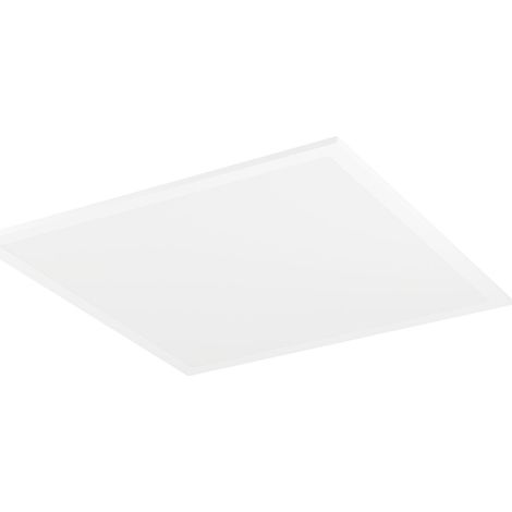 Plafoniera Contemporanea Moradillo Acciaio Bianco Plastica Led 18,8W 2300Lm