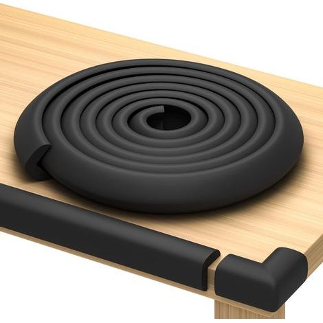 (5m)Protections de Bords et d'angle de Meubles Coussin de Protection en Mousse de adhésifs sans Danger pour Les Enfants Ensemble de Mousse pour bébé et sans (1/5)