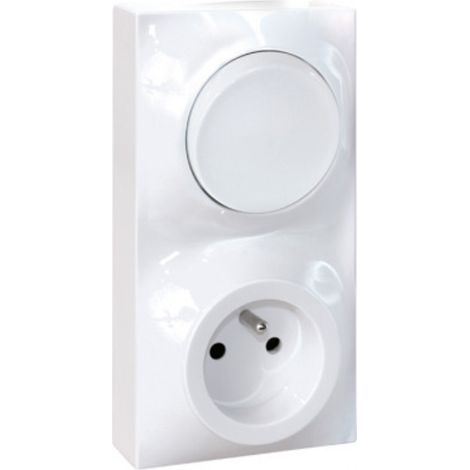 Eur Ohm – Prise de courant pour tableau électrique – Mode de pose verticale – 2 phases – Indice de protection IP20 – Type de connexion à vis – SKU 60968