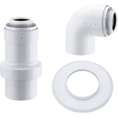 Viessmann Außenwandpaket, Ø 80/125 mm, Abgassystem aus Kunststoff (PPs, Typ B) - 7194327