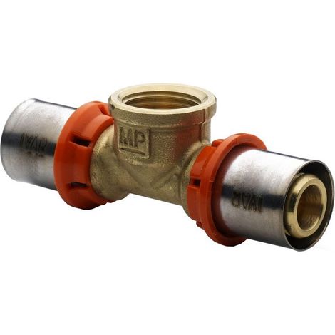 MP 5722 Tee femmina 16/2 x 3/4" F x 16/2 512028MP - -  IVAR - -