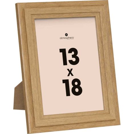 Cadre Photo Moulure "Alix" 13x18cm Marron (1/2)
