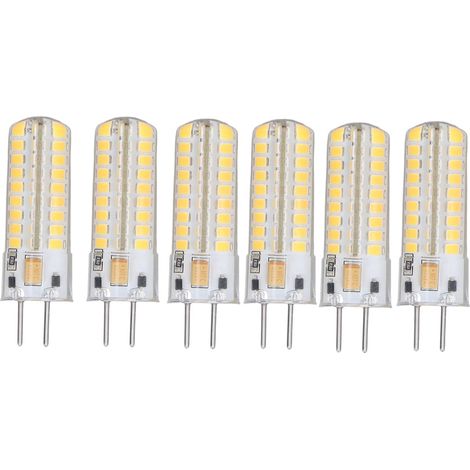 12V Ampoule De Maïs 360 Ampoule LED Tubulaire Pour Suspension Rustique,GY6.35 Ampoule LED Dimmable 7W, Lustres, Appliques Murales, Vanité(CHALEUREUSE) (1/5)