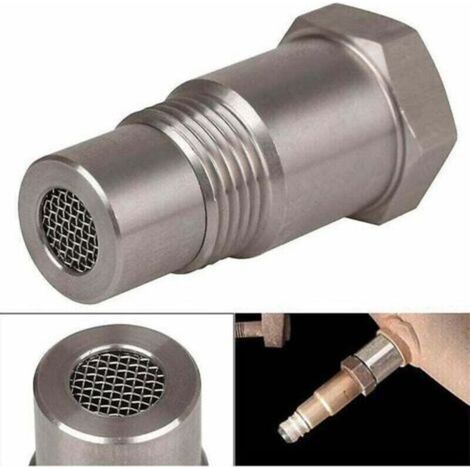 M18x1,5 O2-Sauerstoffsensoradapter – Motorkontrollleuchten-Deaktivierung – Edelstahl – Für Fahrzeuge mit ausgebautem Katalysator (1/5)