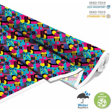 OUTDOOR DEKOSTOFFE OXFORD - Motiv Geometrisch I DX3148