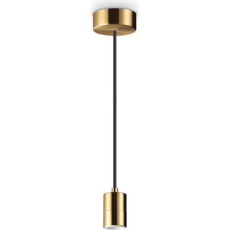 Ideal Lux SET UP Plafonnier Slim Suspension Laiton