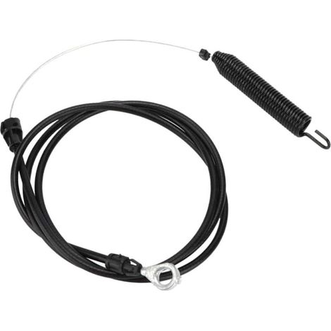 Cable de embrague negro para cortacésped, cable entrelazado de cobre y ABS, diseño sencillo y ahorro de mano de obra, accesorio de jardinería. (1/5)