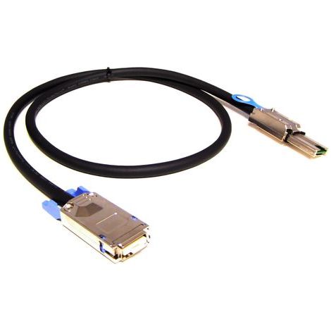 BeMatik - Cable MiniSAS SFF-8088 a CX4 SFF-8470 de 10 Gigabit de 2m (1/5)