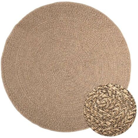 Tapis 160 cm aspect intérieur et extérieur