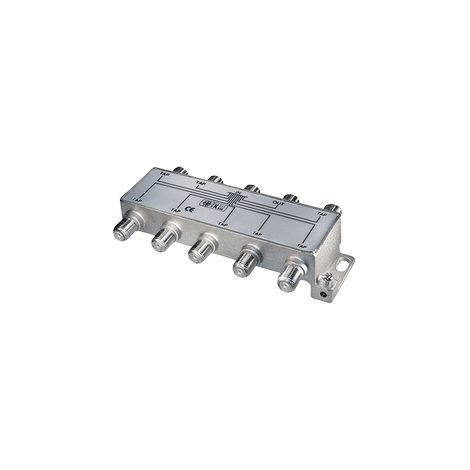 Rubinetti Rubinetto a 8 vie serie f-jack - 9x f-jack alta qualità 5 - 1000 mhz, rubinetto a 8 vie, f-jack - 9x f-jack, serie alta qualità, 5 - 1000 mhz, perdita passante a 500 mhz: 1,9 db, perdita del
