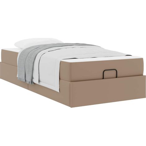 Estructura de cama con colchón Otro 2 uds. Canela PVC vidaXL (1/5)