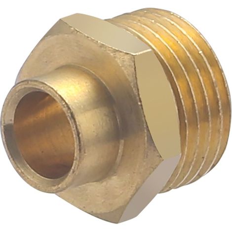 Machón para Soldar Roscar QUICK PLOMBERIE - Ø10 mm Macho 1/2