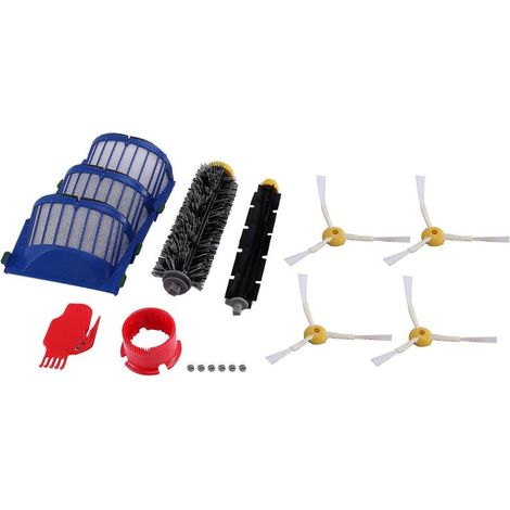 Kit de piezas de repuesto compatible con los modelos iRobot Roomba de las series 600, 620 y 630. (1/5)