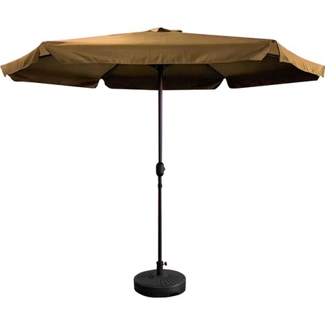 Aga Ombrellone da giardino 300 cm MR2027 Marrone