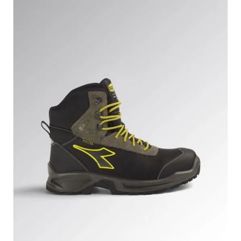 Scarponi antinfortunistici Diadora Cross Sport Diatex High S3 WR CI SRC  - Grigio - 38 (1/5)
