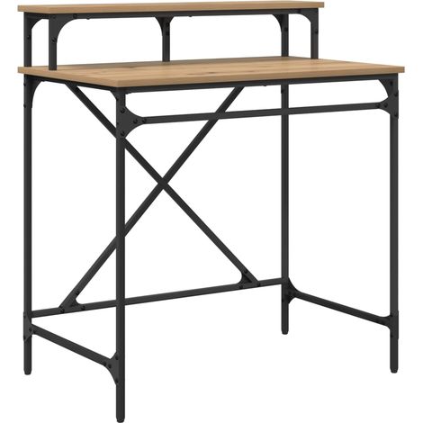 Maison Exclusive - Schreibtisch Artisan-Eiche 80 x 50 x 90 cm Hol