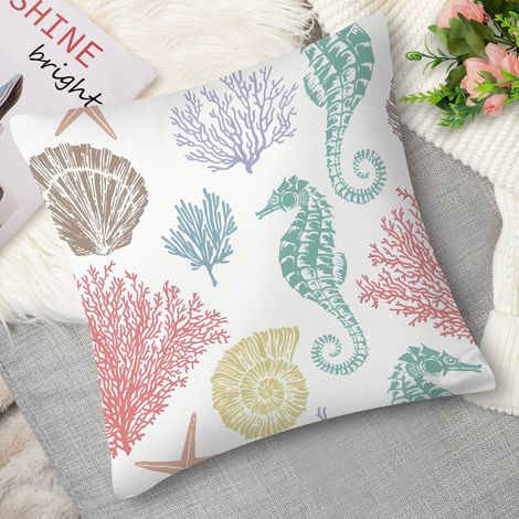Housse de coussin triton vintage, mythologie (1/5)