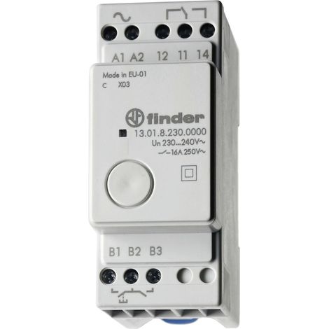 Stromstoß-Schalter Hutschiene Finder 13.01.8.230.0000 1 Wechsler 230 V/AC 1 St.