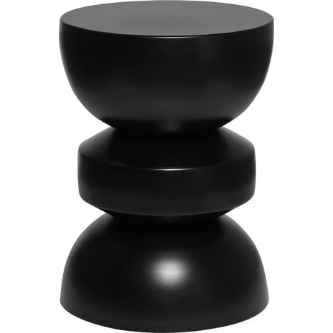 sweeek - Beistelltisch, Couchtisch, Nachttisch Metall Ø32 x H 43,5cm