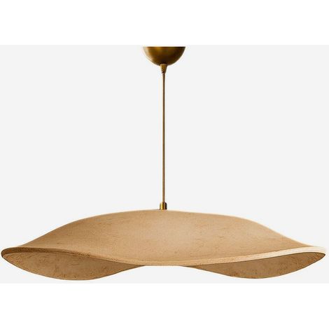 Lampada a sospensione design in metallo con paralume Wave (1/5)
